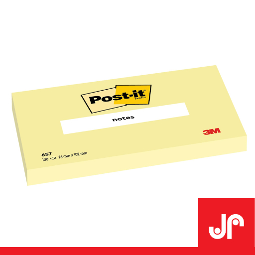 

3M POST IT STICKY NOTES YELLOW 76X102MM / STICKY NOTE SEKOLAH ANAK PENANDA KALIMAT