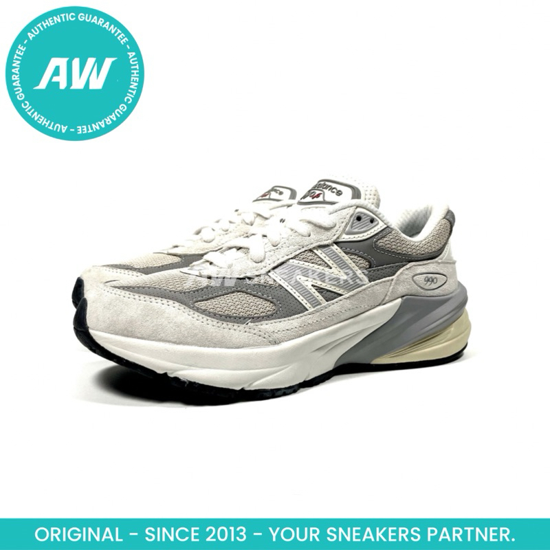 New Balance 990 V6 White GS