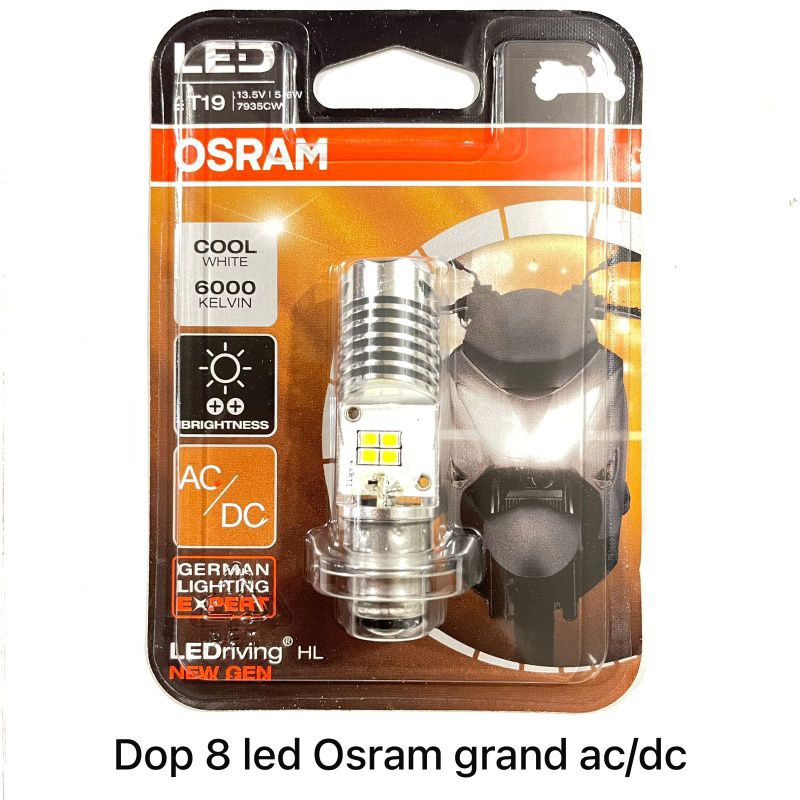 Dop Led Osram Bohlamp Metik Bebek Ac/Dc Dop Osram led H6