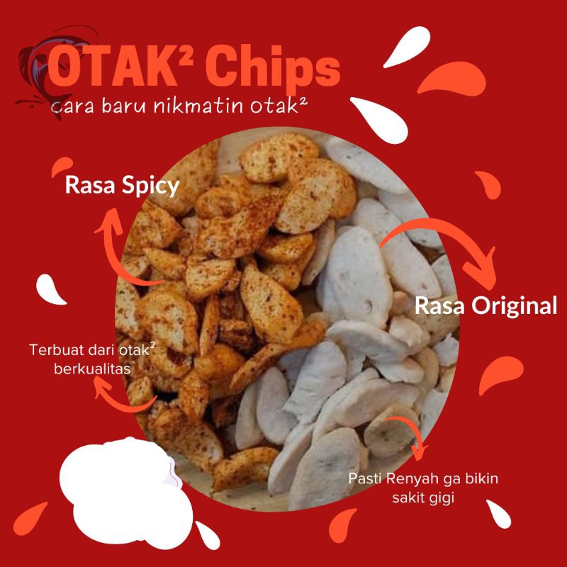 

cemilan murah enak kripik otak-otak ikan 50gram