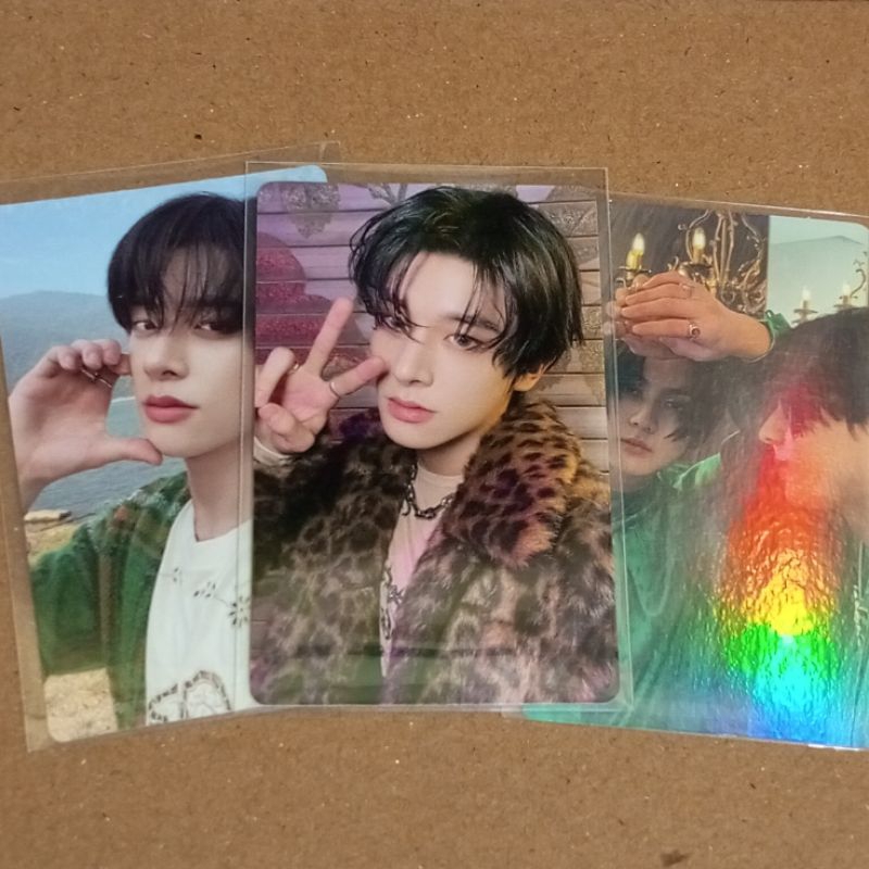 (ready 3 pc) pc jake yzy r2 vce ob macan peace yizhiyu orange blood photocard enhypen official