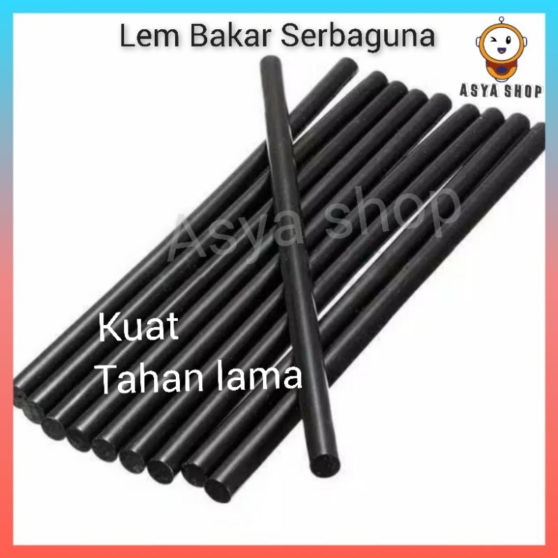 lem bakar, lem hitam, lem ajaib serbaguna, besar , kuat & tahan lama