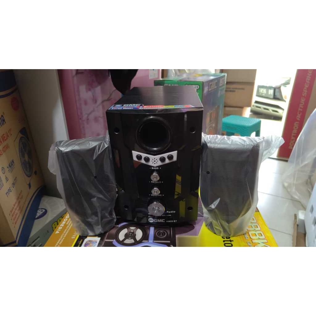 Speaker Bluetooth GMC Tipe 888 D2 BT Speaker Active Multimedia