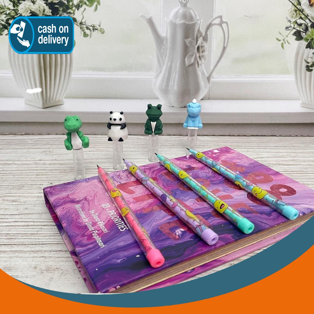

PENSIL SUSUN ANIMAL PNS-1445 KARAKTER HEWAN ZOO BENSIA PELURU REFILL BISA ISI ULANG KARAKTER UNIK MURAH PENCIL ALAT TULIS KANTOR SEKOLAH MURAH TERMURAH COD