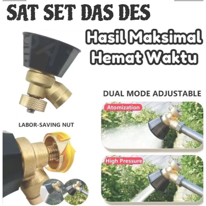 Nozzle super kabut untuk tangki elektrik
