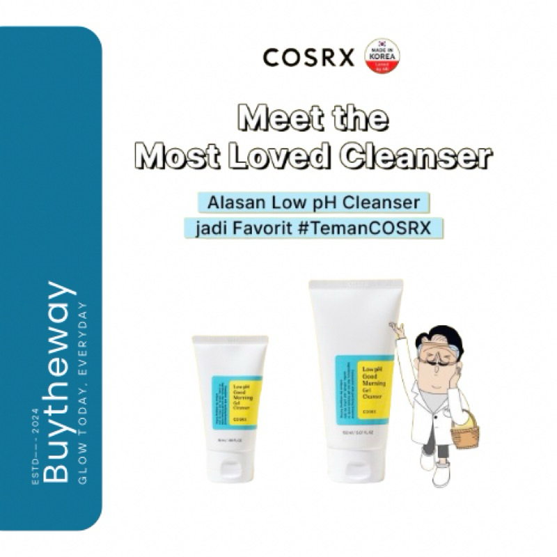 COSRX Low Ph Goodmorning cleanser 50ml&150ml