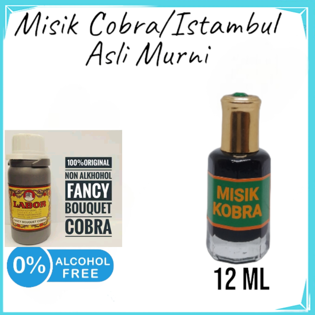 Minyak Istambul Misik Kobra 12ml