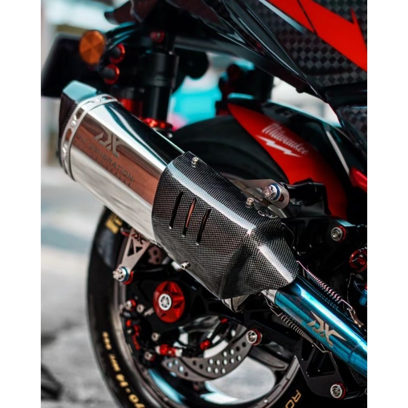 Knalpot DX generation racing tipe Rvr Long SE Fullsistem Xmax