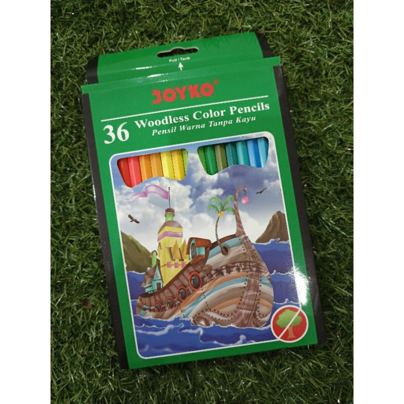 

ilykids joyko woodless color pencils 36 pensil warna