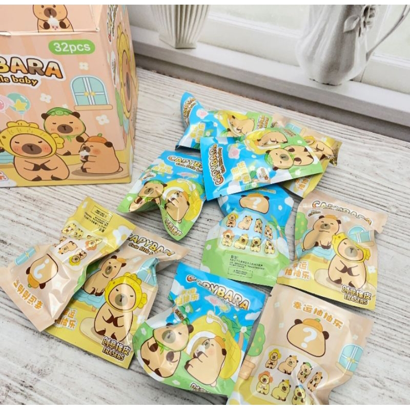 

Penghapus Mistery Bag Cappy Bara Penghapus Beruang Coklat Lucu Alat Tulis Sekolah Kantor Termurah