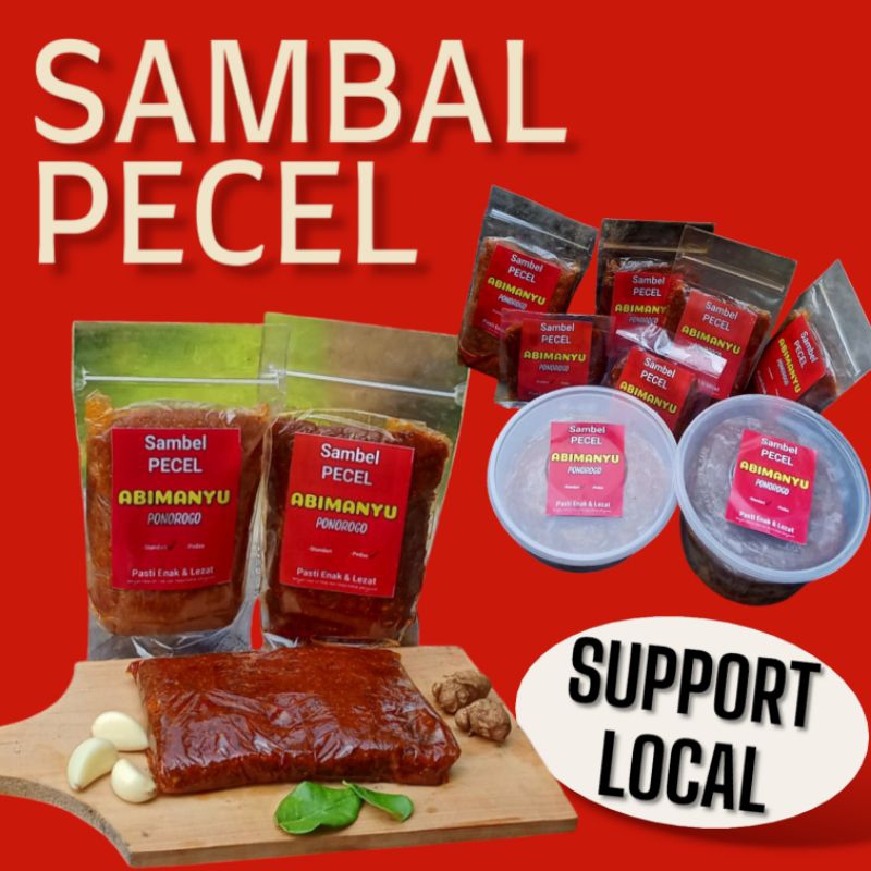 

Sambal pecel Ponorogo 100% bahan pilihan / Sambal kacang / Bumbu pecel Abimanyu
