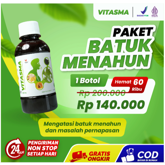 

Vitasma - Madu Herbal Paket 1l