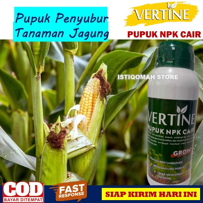 [LANGSUNG KIRIM BAYAR DI RUMAH] Pupuk VERTINE GROW 500ml Pupuk NPK Cair untuk Tanaman Jagung Obat Se