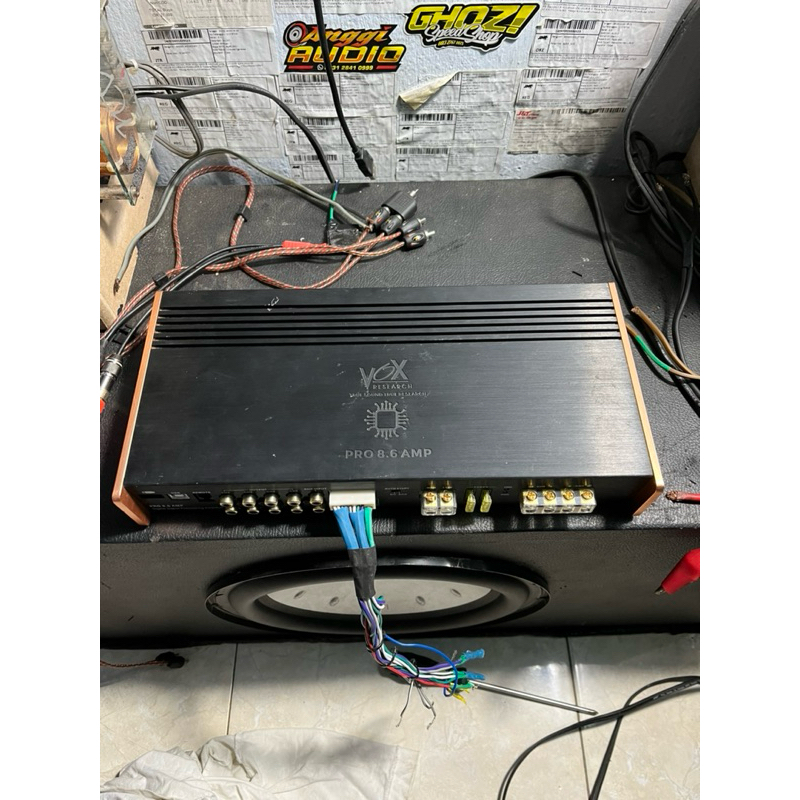 dsp processor vox 8.6 amp scond bekas bukan zevox helix cello codia tanpa rux