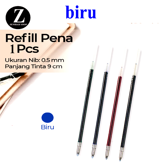 

Refill Tinta Pulpen Gel Tinta Pena cair Isi Ulang 0.5mm Tinta Pulpen Warna Biru Isi Ulang Pulpen Gel Murah