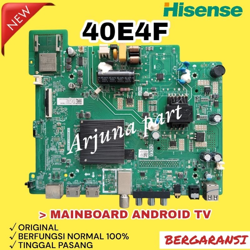MAINBOARD TV HISENSE 40E4F / MB TV HISENSE 40E4F / MESIN TV HISENSE 40E4F / MODUL TV HISENSE 40E4F /