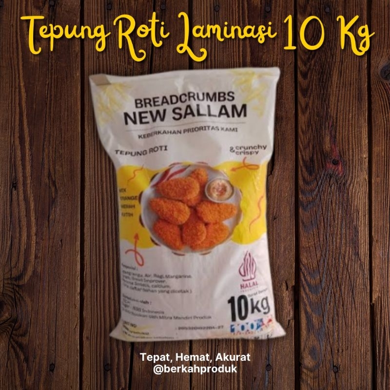 

Tepung Roti Mix Laminasi 10 Kg Merk New Sallam