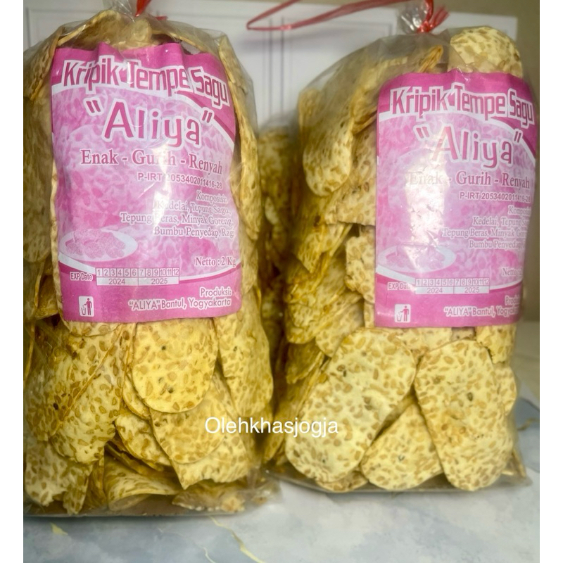 

Keripik Kripik Tempe sagu