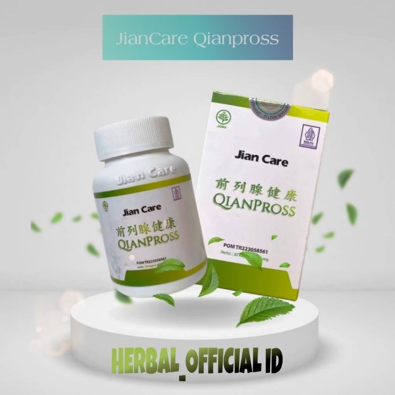 Jiancare Qianpross - Solusi Atasi Buang Air Kecil Prostat Infeksi Saluran Kemih