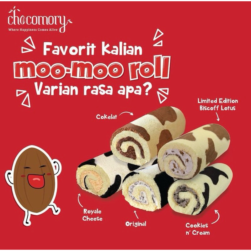 

Jastip Moomoroll Chocomory Tangsel // MOO MOO ROLL CHOCOMORY