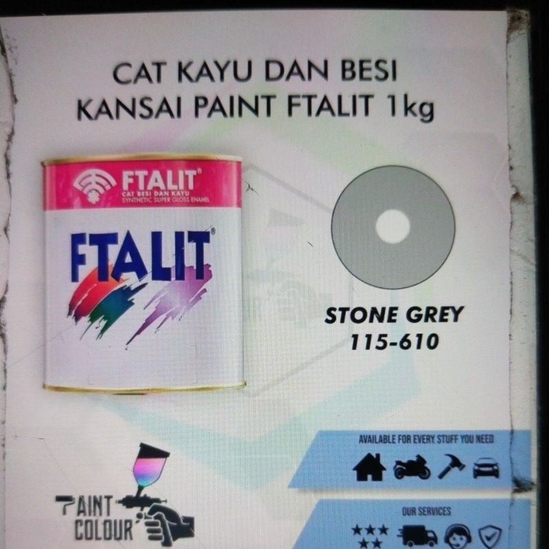 Ftalit 610 Stone Grey 1 kg