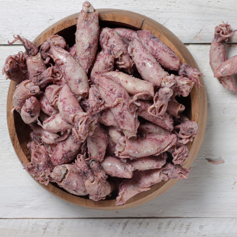 

Baby Cumi Asin rebus | Salted Squid - 1 Kg