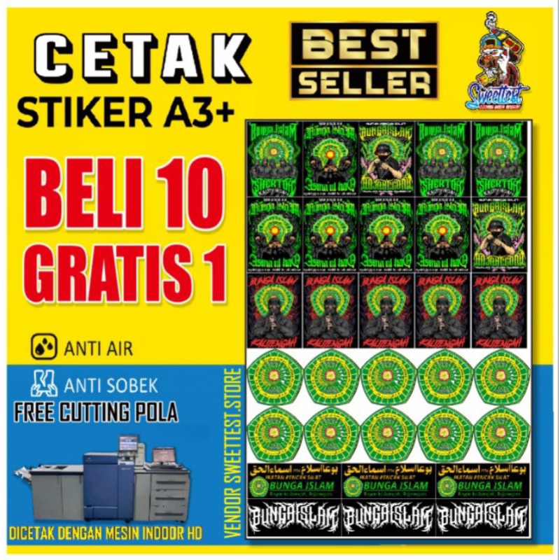 

STICKER BUNGA ISLAM, STICKER BUNGA ISLAM, STICKER GALIPAT 354, STICKER ANTI AIR ASAD, STICKER IPSI, STIKER BUNGA ISLAM