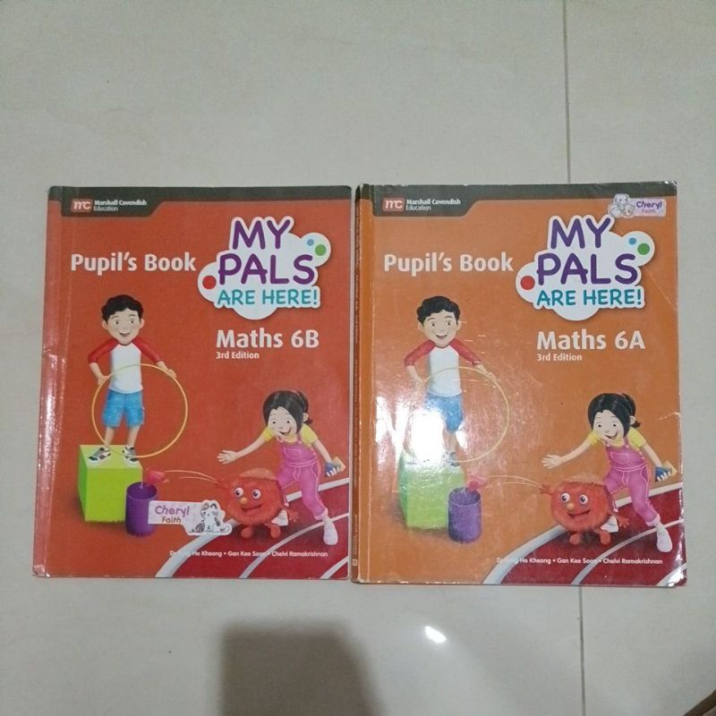 my pals are here math pupils book 6a & 6b