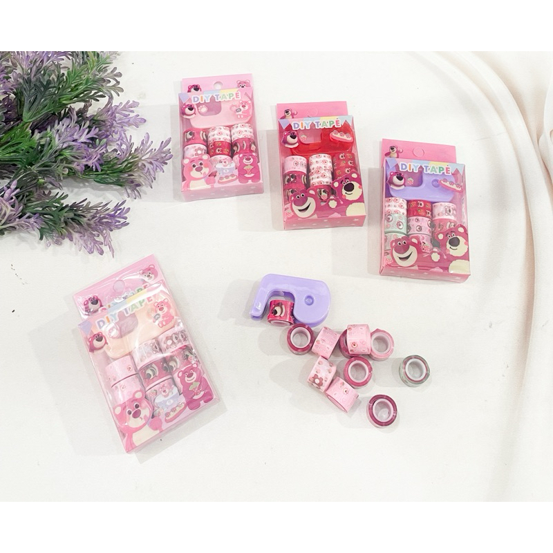 

decotape diy motif mix - selotip mini lotso