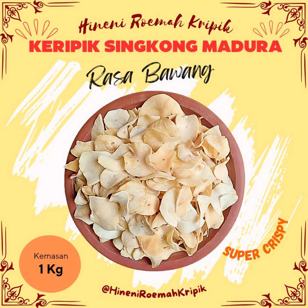 

KRIPIK SINGKONG MADURA BABY 1 KG - Bawang