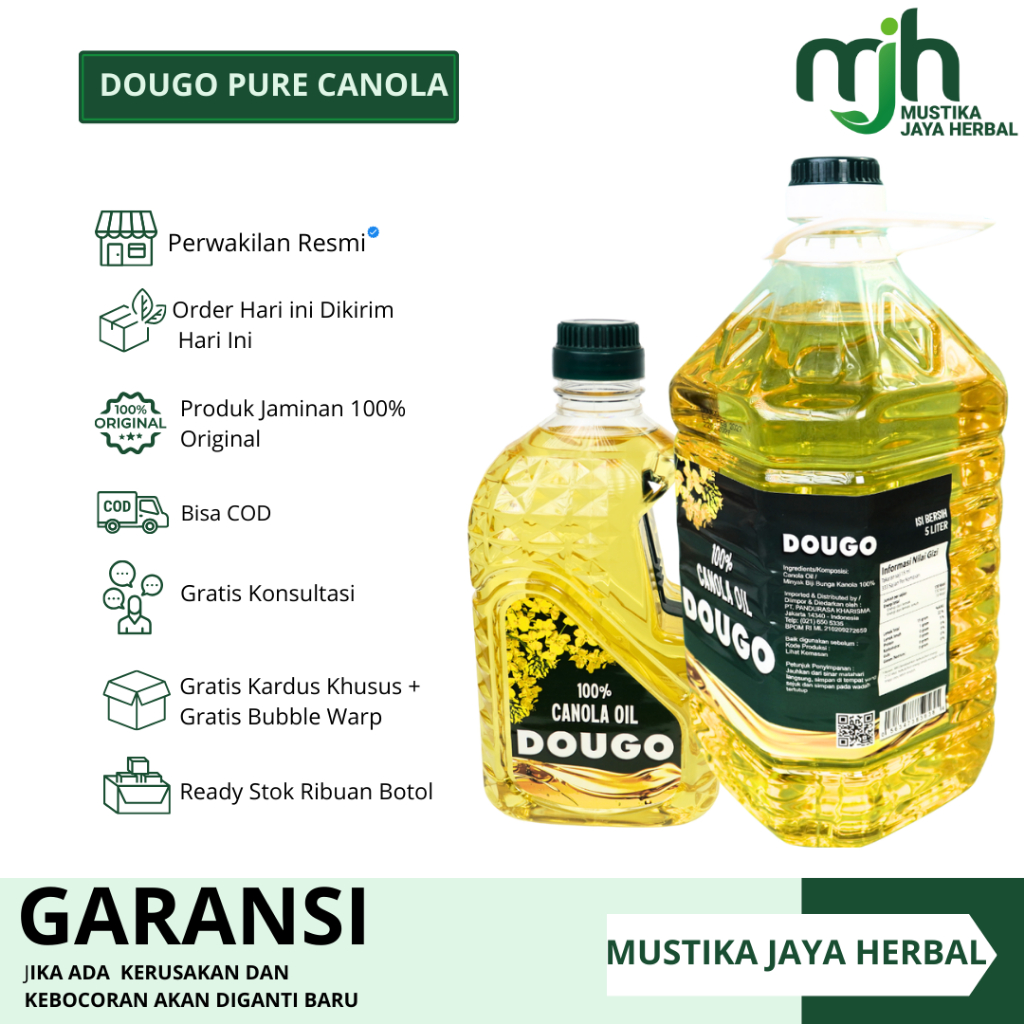 

MINYAK DOUGO 100% PURE CANOLA OIL