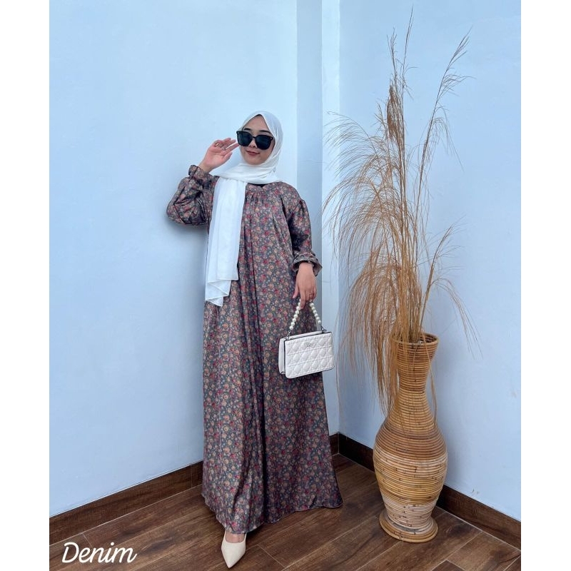 Yumna Dress/ Gamis Silk