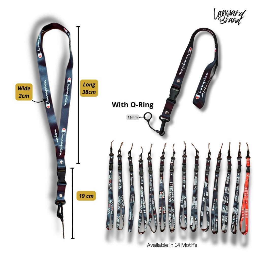 

Lanyard ID Card Gantungan Kunci Lanyard Universal