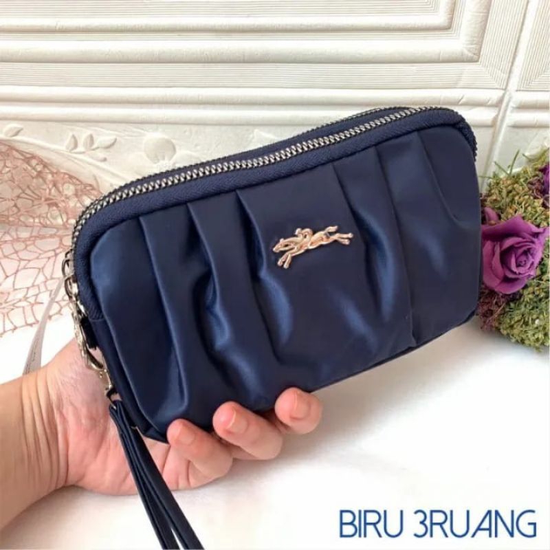 Dompet Import Wanita 3 Ruang Terlaris / Dompet minimalis paling trendy