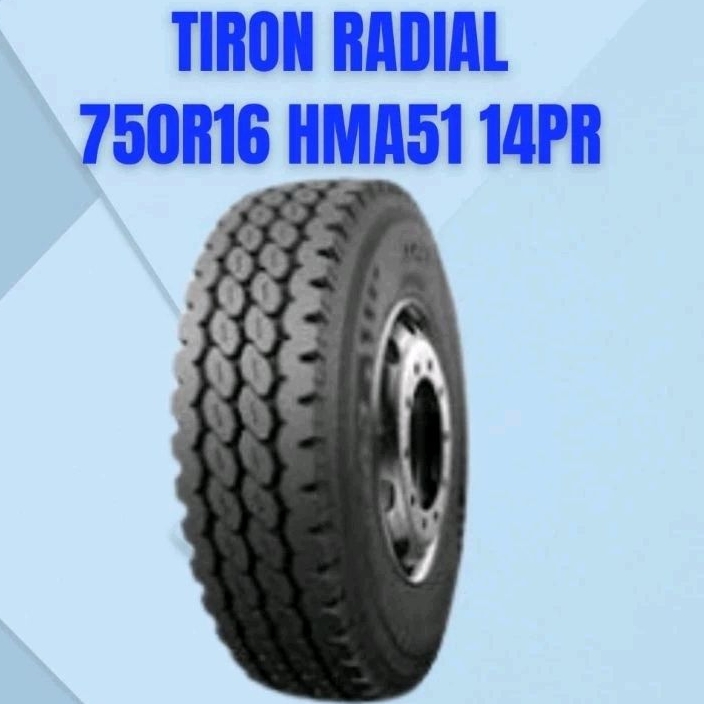 BAN TRUCK TIRON RADIAL 750R16 HMA51 14PR