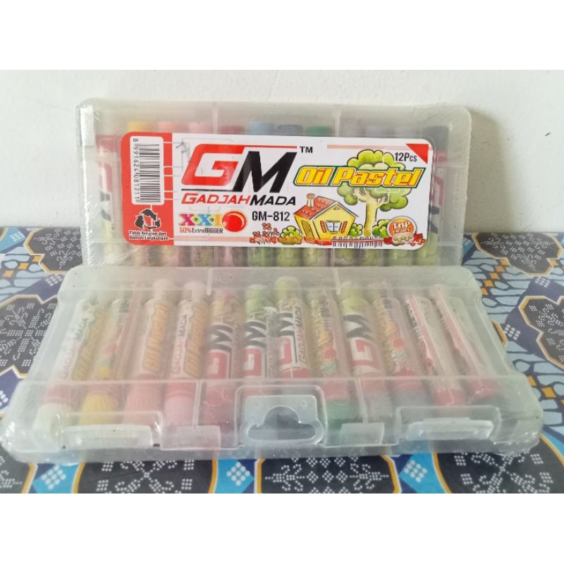

CRAYON GM 12 WARNA-OIL PASTELS