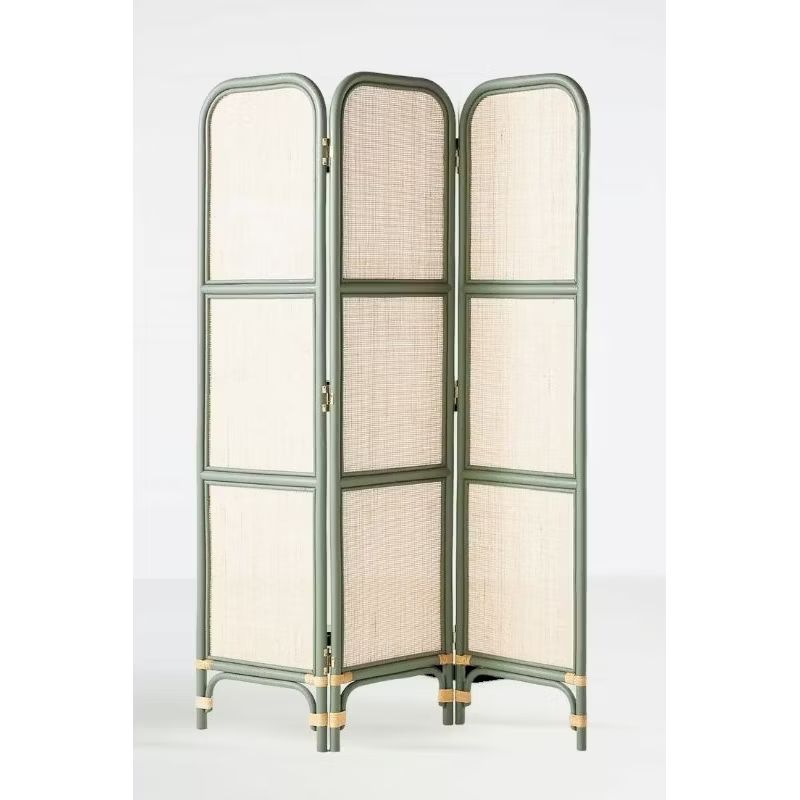 TISSA Rattan Divider/ Sekat Rotan/ Sketsel Rotan/ Sekat Ruang/ Partisi Ruang/ Penyekat Kayu/ Sekat K