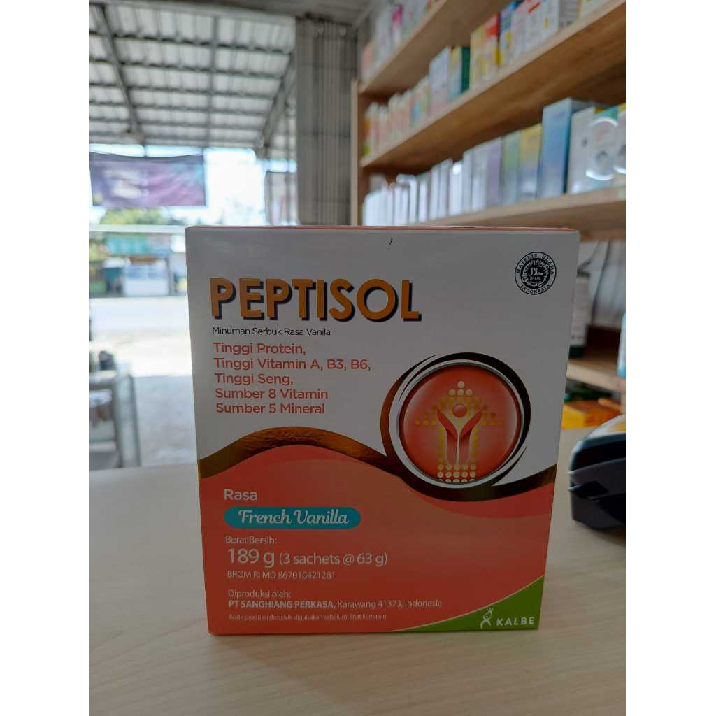 

PEPTISOL VANILA 189GR