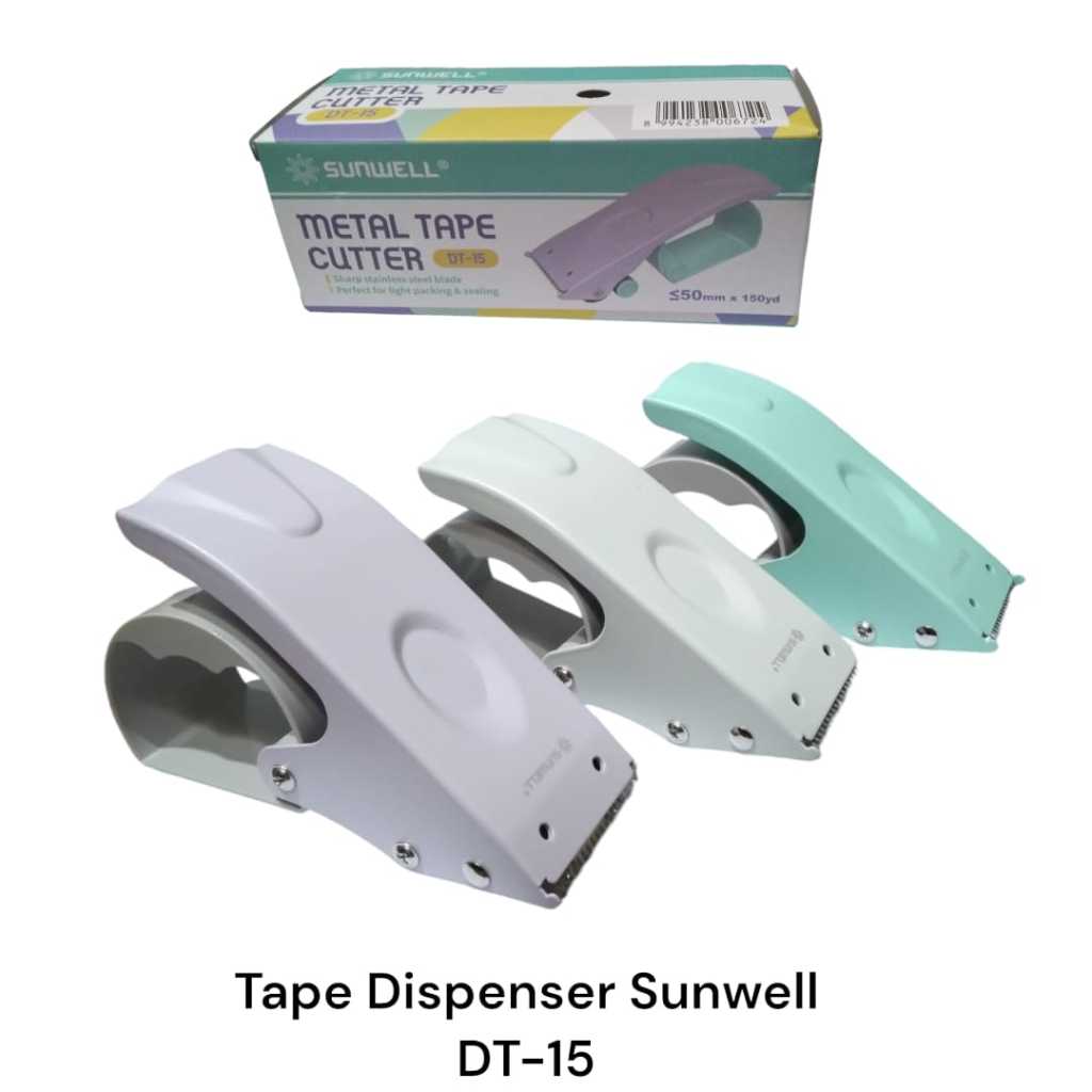 

Pemotong Lakban Besi OPP Tape Cutter Pastel Color