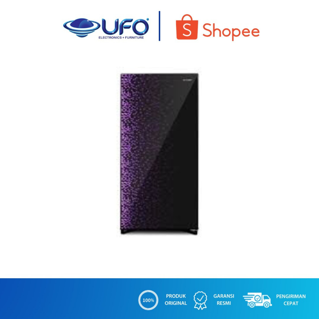 SHARP KULKAS SHARP 1 PINTU SJX185MGGB
