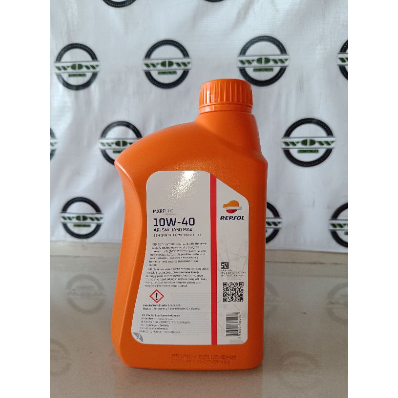 OLI REPSOL MXR PLUS 10W-40 1L (ORIGINAL) 100%