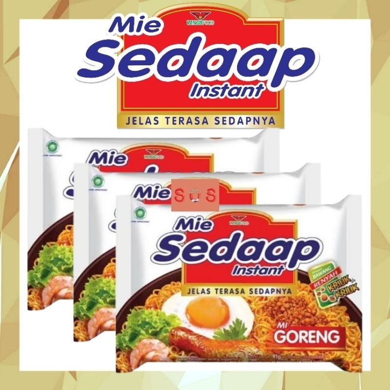 

《OS3》 PAKET 3 Mie Sedaap Goreng - mi sedap