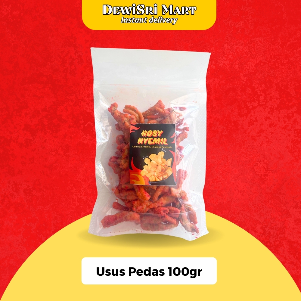 

Keripik Usus Pedas 100gr - Dewi Sri Mart