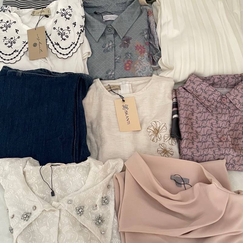 Preloved Iskanti Management - Iskanti Paris Scarf - Mayoutfit - Lozy Hijab