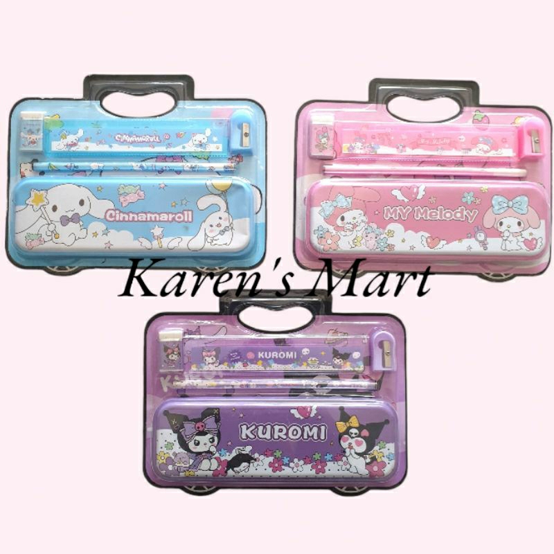 

(Bisa COD) Set. Kotak Pensil Sanrio