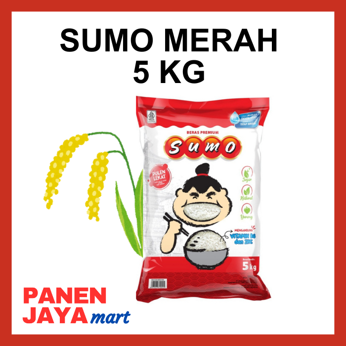 

BERAS SUMO 5KG PREMIUM KEMASAN MERAH / KUNING / HIJAU