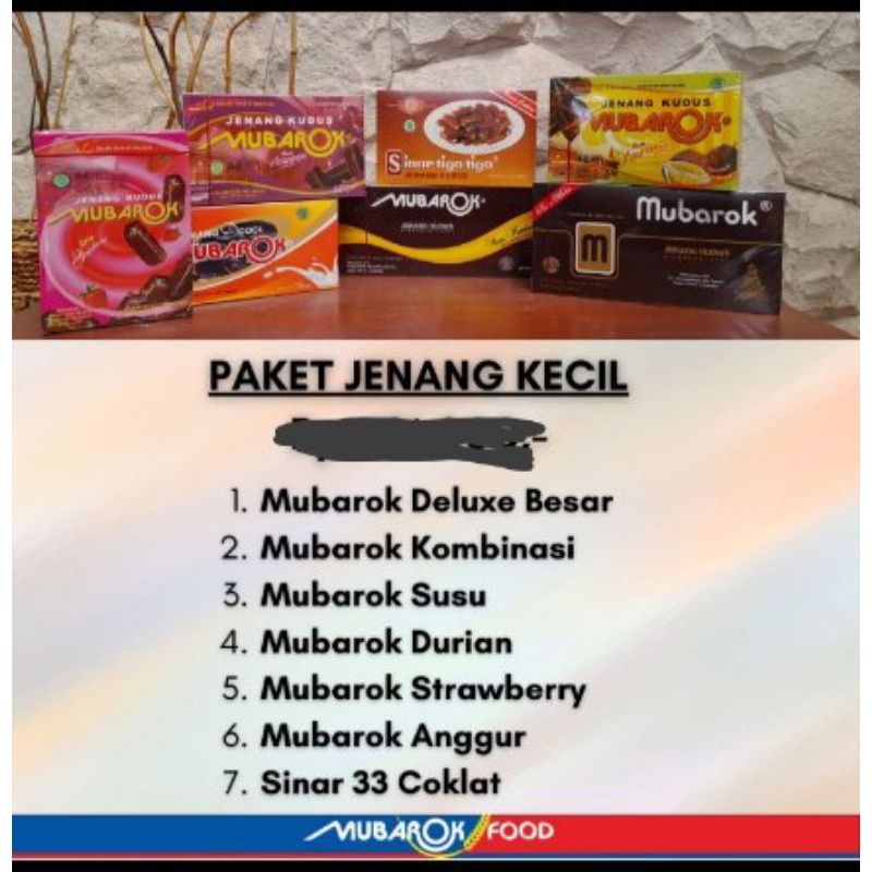 

Paket Jenang Kecil
