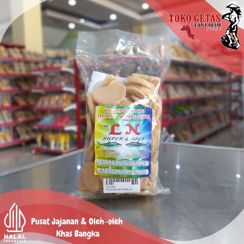 

Kemplang Ikan Mentah Khas Bangka Cap LN 500gr