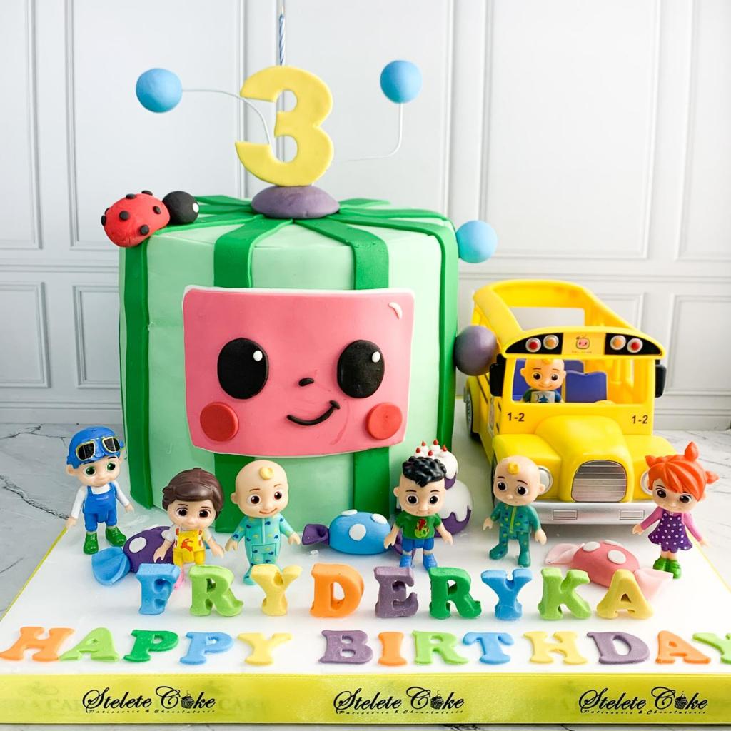 

Kue Ulang Tahun/Birthday Cake/Kue Ultah Tema Cocomelon/Kue Birthday Jakarta