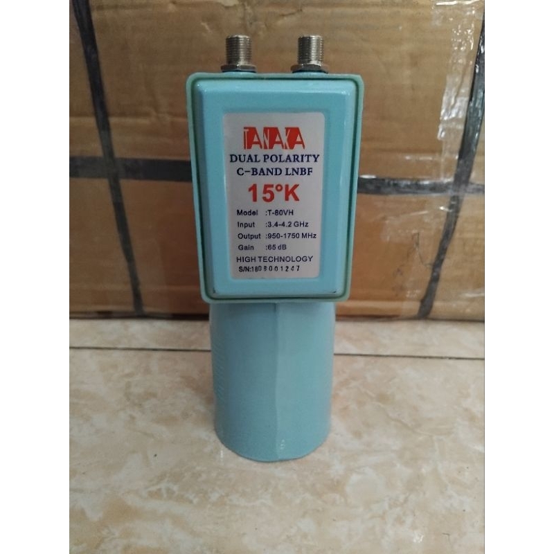 LNB C BAND V/H TANAKA T-80 SINGLE